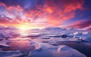 Arctic Sunset: Painting the Sky.