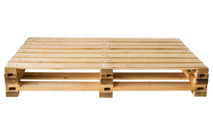 Wooden pallet cut out
