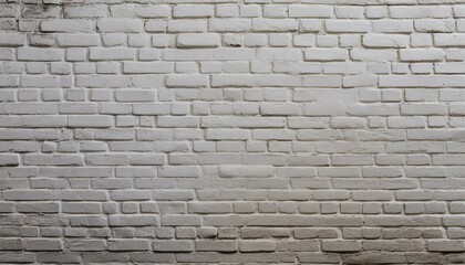 white painted old brick wall panoramic background