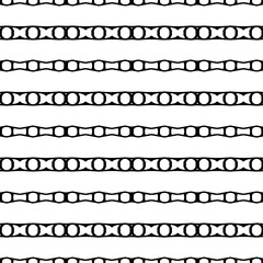 Abstract Shapes. Abstract Background Design. Vector seamless Black and White Pattern.Simple repeat pattern design.