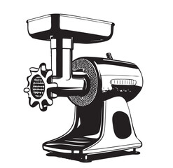 Meat grinder sketch hand drawn in doodle style illustration - obrazy, fototapety, plakaty