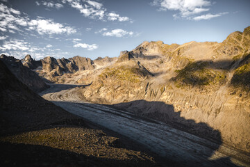 Majestic Alpine Landscape in Engadin Valley