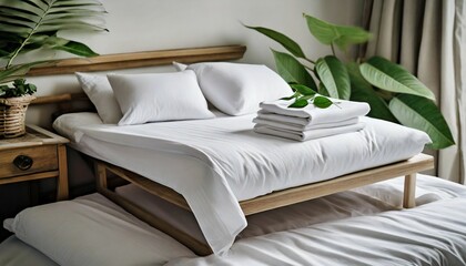 premium white linens made from sustainable organic fabrics comfort and quality for restful sleep