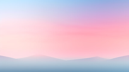 Obraz premium The Whispering Hues of Twilight: A Serene Watercolor Transition from Day to Night