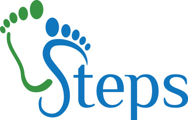 Step logotype vector logo