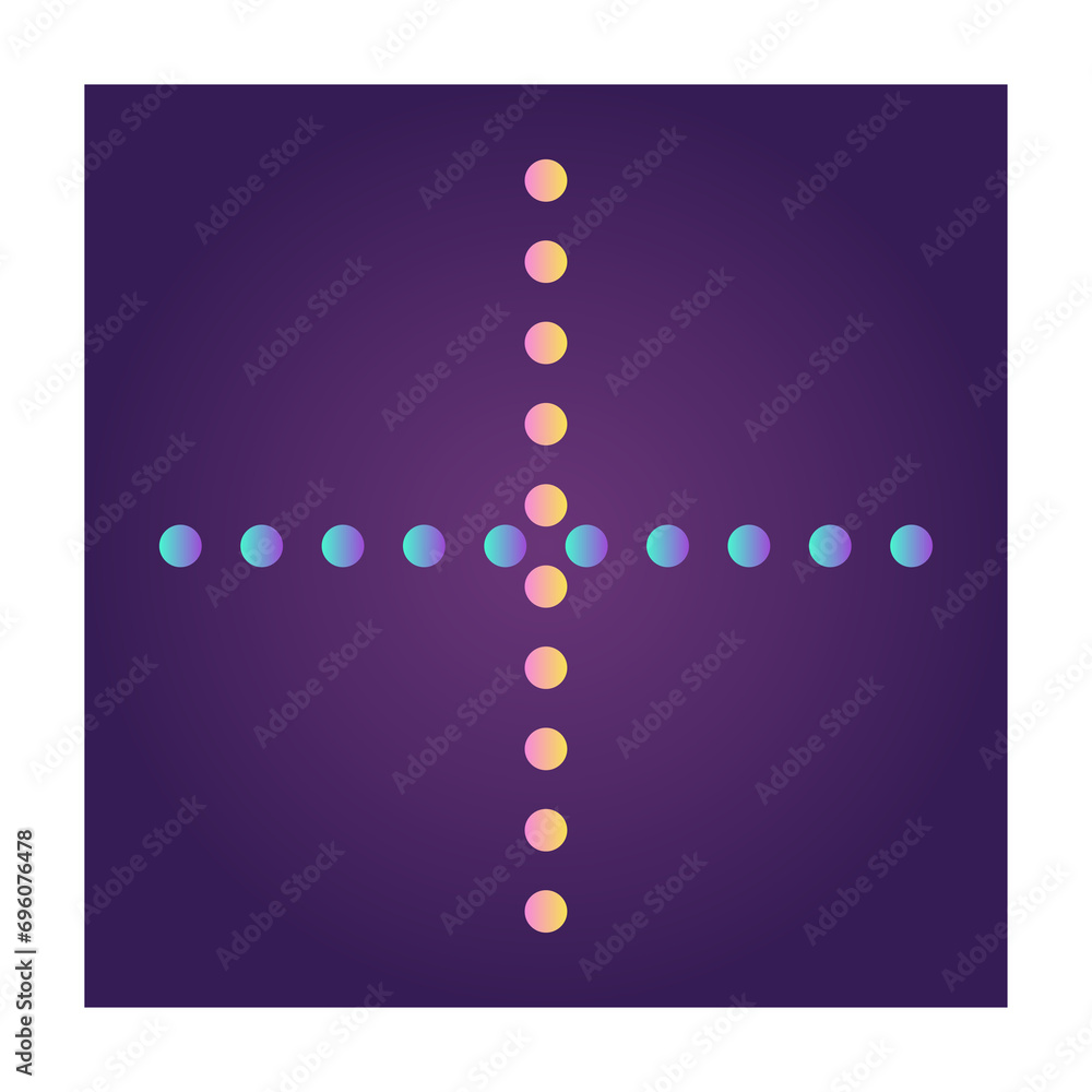 Fototapete square futuristic gradient texture colored graphic symbol element nostalgic retro 90's thenme icon