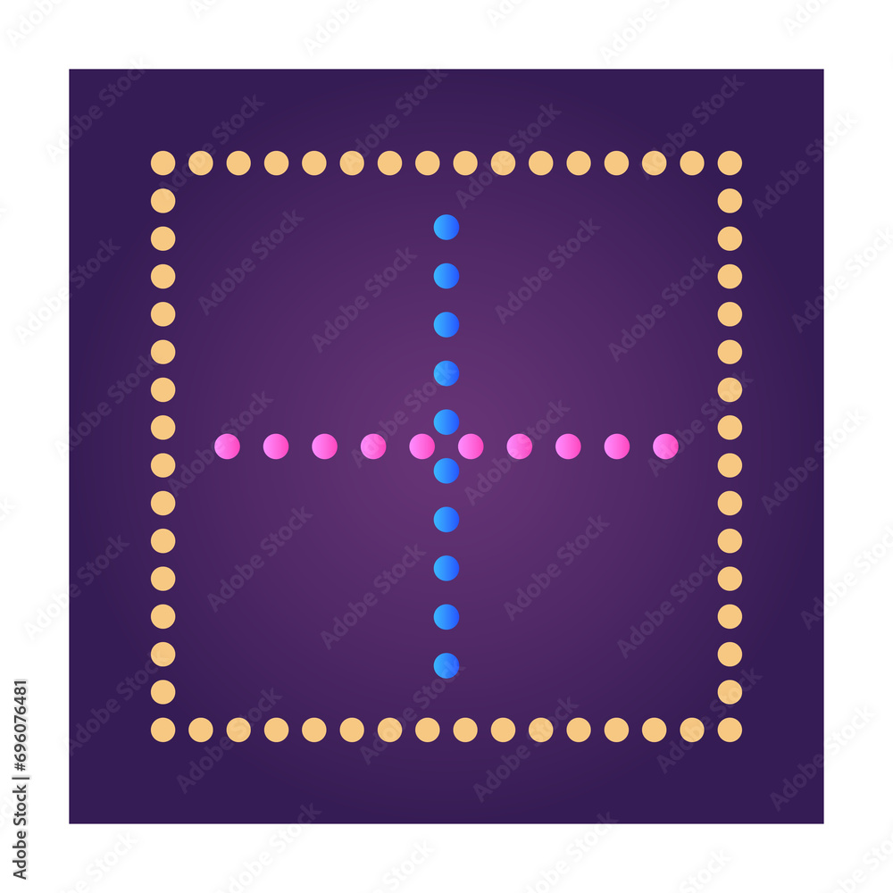 Fototapete square futuristic gradient texture colored graphic symbol element nostalgic retro 90's thenme icon