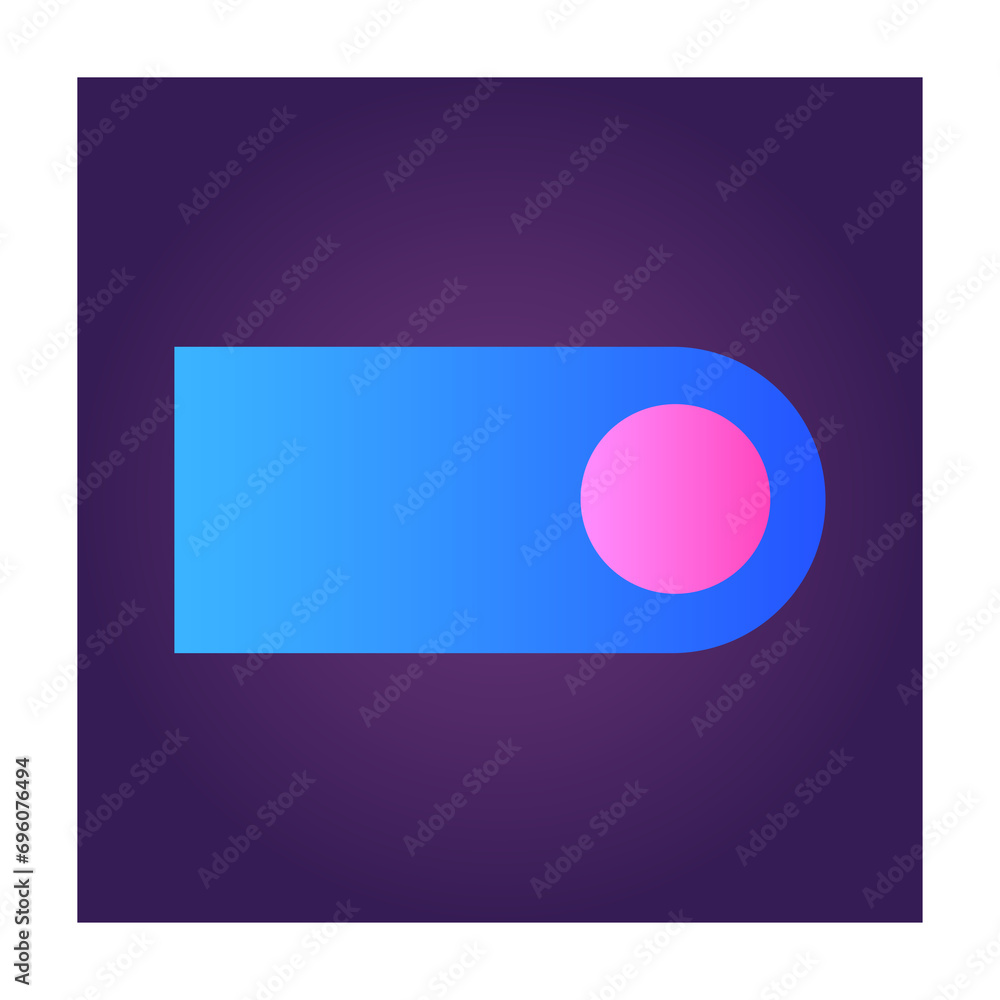 Fototapete square futuristic gradient texture colored graphic symbol element nostalgic retro 90's thenme icon