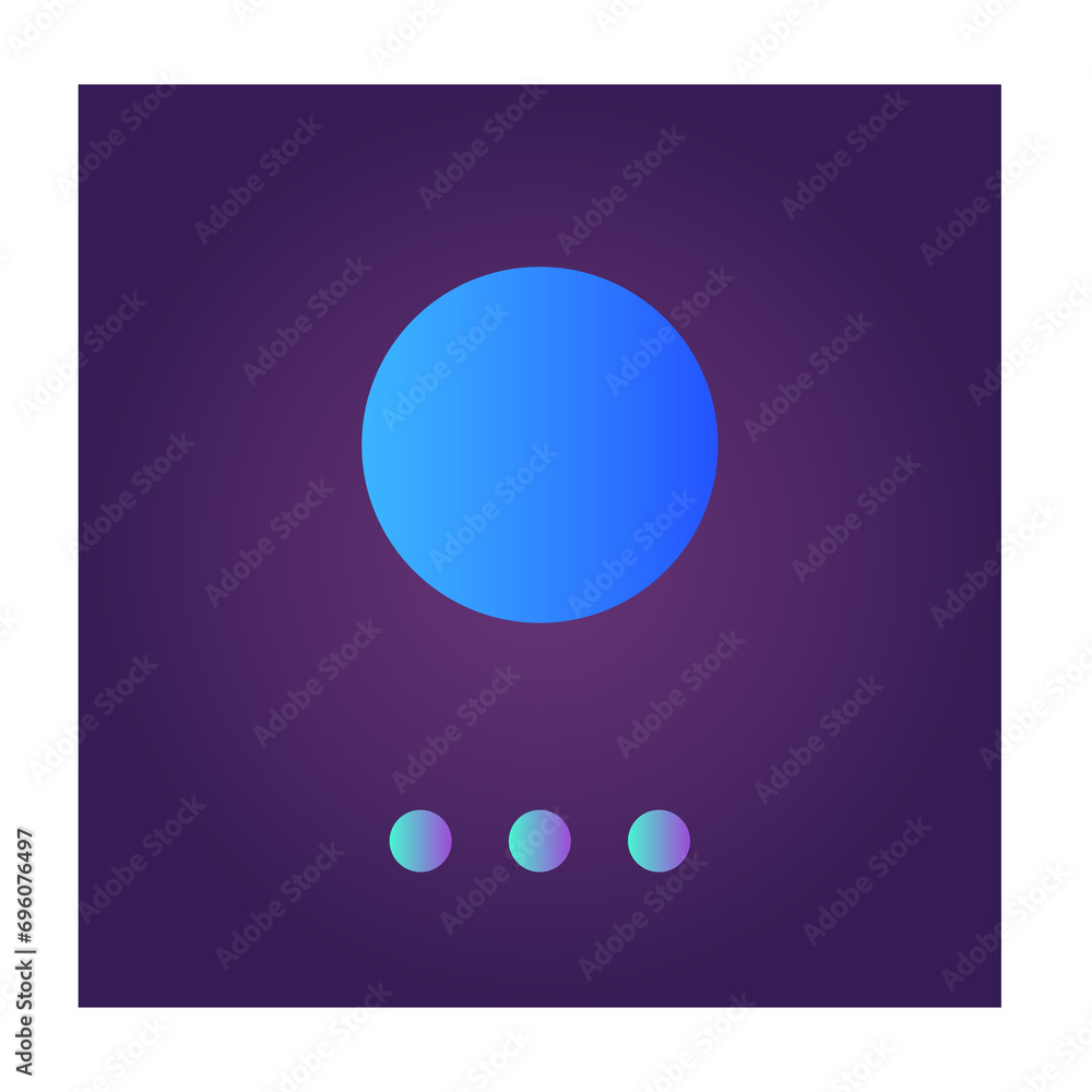 Fototapete square futuristic gradient texture colored graphic symbol element nostalgic retro 90's thenme icon