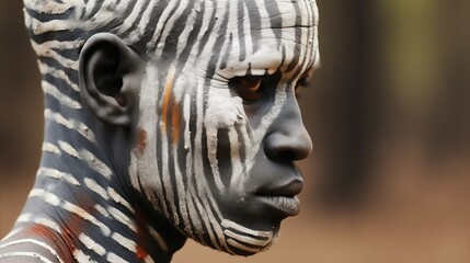 A man who reflects his ethnic culture.