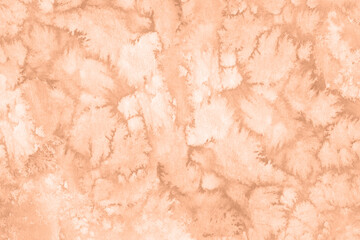 Color of the year 2024. Peach watercolor hand painted pastel background for banners, collages, posters, postcards