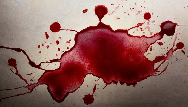 blood stains cut out