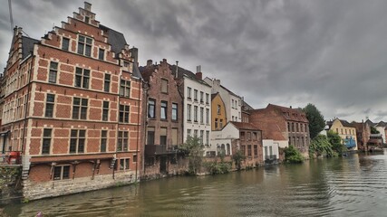 Naklejka na ściany i meble Ghent, Belgium