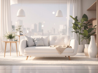 
Relaxation Oasis: The Interior Relax Space Furniture - 3D Rendering