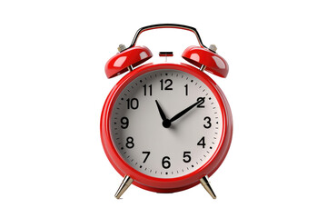 3d Retro Red Alarm Clock