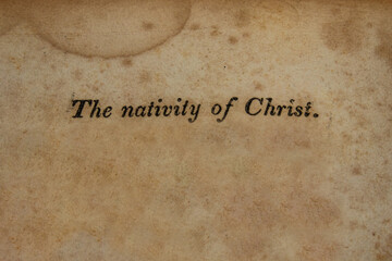 The Nativity of Christ