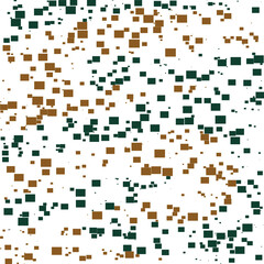 Green and Gold Confetti  Seamless Pattern