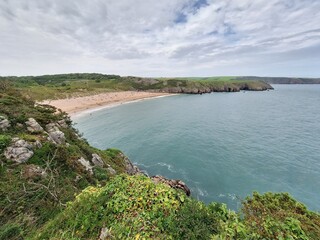 view of the coast of the sea
