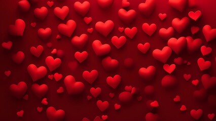 romantic vibes of Valentine's Day with this stunning heart-shaped pattern