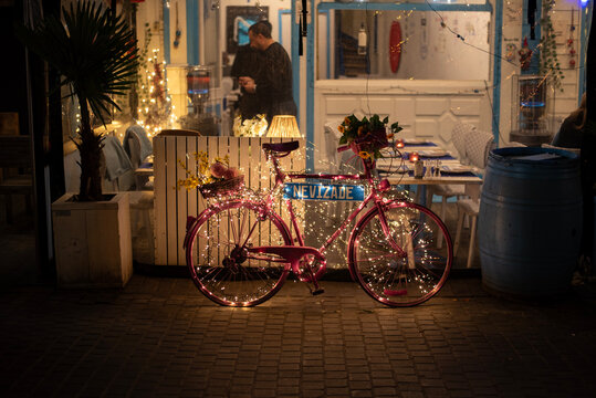bicycles in the city