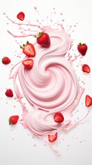 Strawberry Essence: Cream & Berry Dance