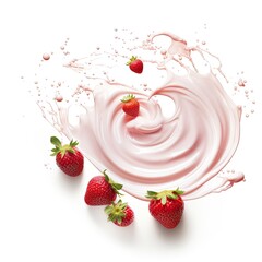 Strawberry Essence: Cream & Berry Dance