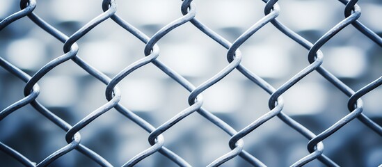 Rete pattern for safety fence