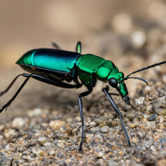 Close up of Tiger beetle