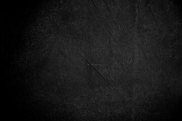 Old black background. Grunge texture. Dark wallpaper. Blackboard, Chalkboard, room Wall.