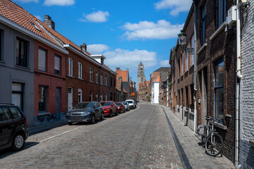 Architecture and landmark of Bruges