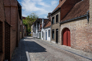 Architecture and landmark of Bruges