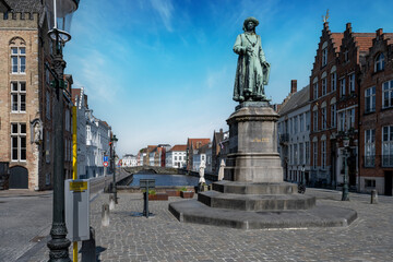 Fototapeta premium Architecture and landmark of Bruges