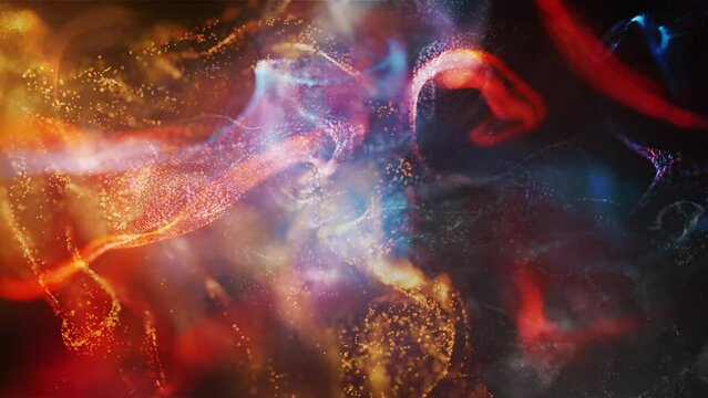 particle grain wave abstract background