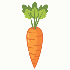 Carrot cartoon icon