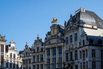 Fototapeta premium Guilds on the Grand Place