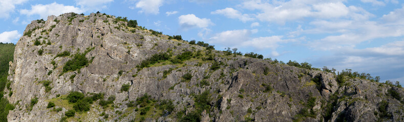 Balkan mountain range, known locally also as Stara planina. The mountain chain of the folded mountains.