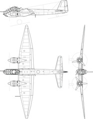 Air Plane, us army fighter jet, Line art vector, eps, file for cnc laser cutting, Laser engraving, wood engraving model, cricut, ezcad, digital cutting machine template Frame