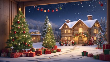 Christmas celebration with your ideal creations. 