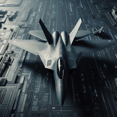 6th Generation Stealth Aircraft Conceptual Renderings