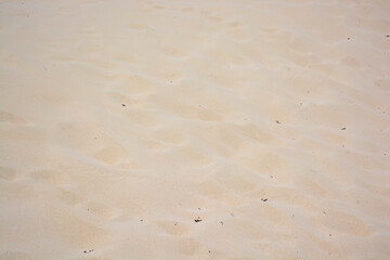 Pristine and clean sand of Sasarawichi dunes at Hudishibana, Aruba. 