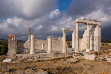Tempel von Sangri, Naxos - obrazy, fototapety, plakaty