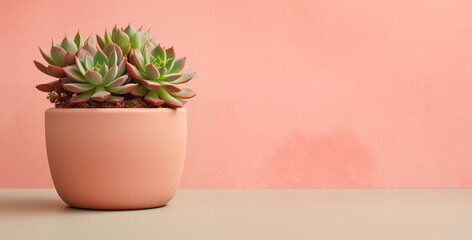 Fototapeta premium flowers in a vase against the the wall