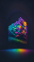 abstract rainbow background