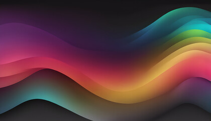 Spectral Motion: A Blend of Blue and Purple Gradient, Forming a Horizontal Wave of Modernity. An Ideal Background for Technology, Creativity, and Innovation - Abstract Colorful Background