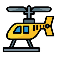 Helicopter Icon © Slamlabs