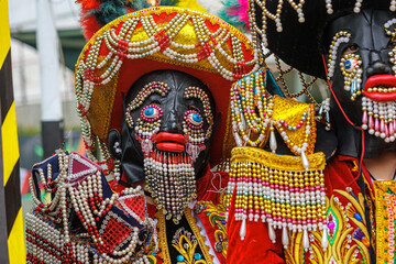 Fototapeta premium Traditional dance Peru