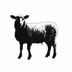 illustration of a sheep
