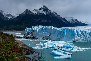 Glacier Perito Moreno. Beautiful landscape in Los Glaciares National Park, El Calafate, Argentina