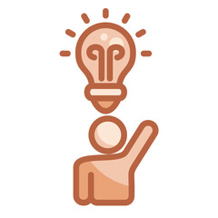 Fototapeta premium Insights Icon
