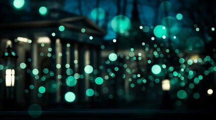 Blurred bokeh with elegant financial patterns and banking motifs for creative concepts